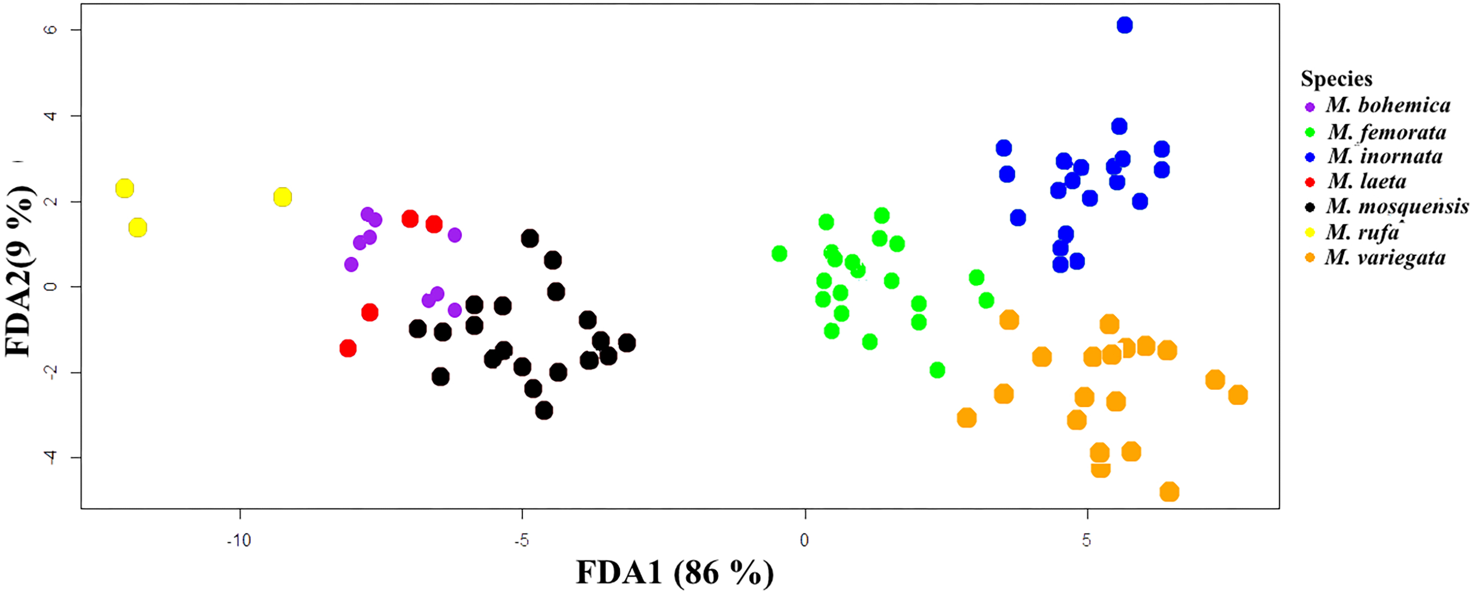 The role of plants in the formation of speciesspecific features in